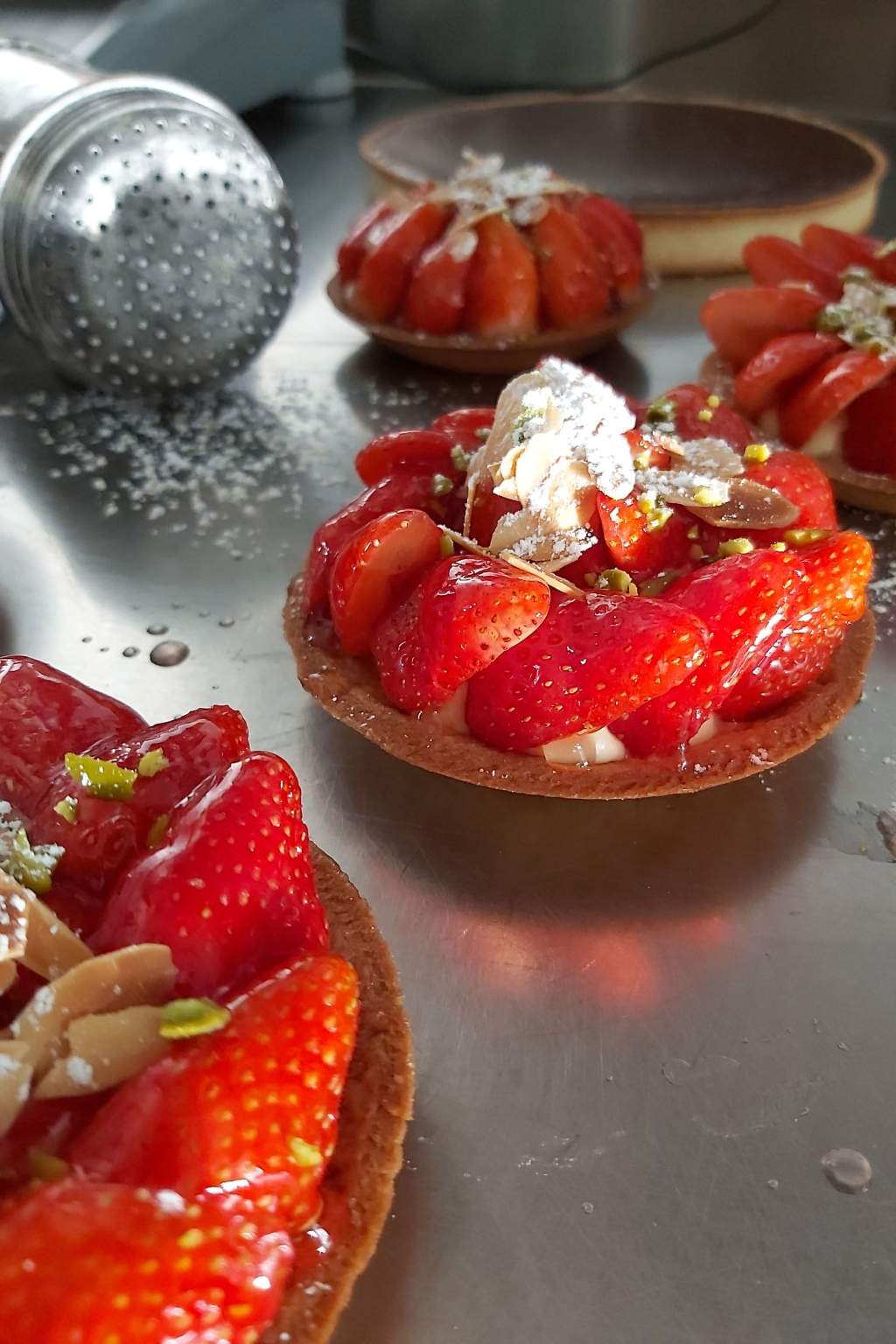 Tartelettes aux fraises